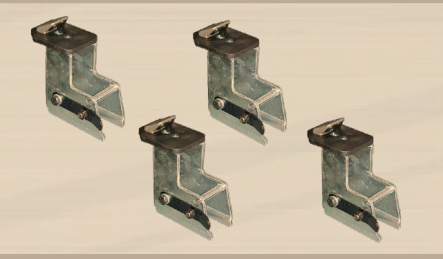 Corghi 8-11100036 Set of 4 Motorcycle Adapters
